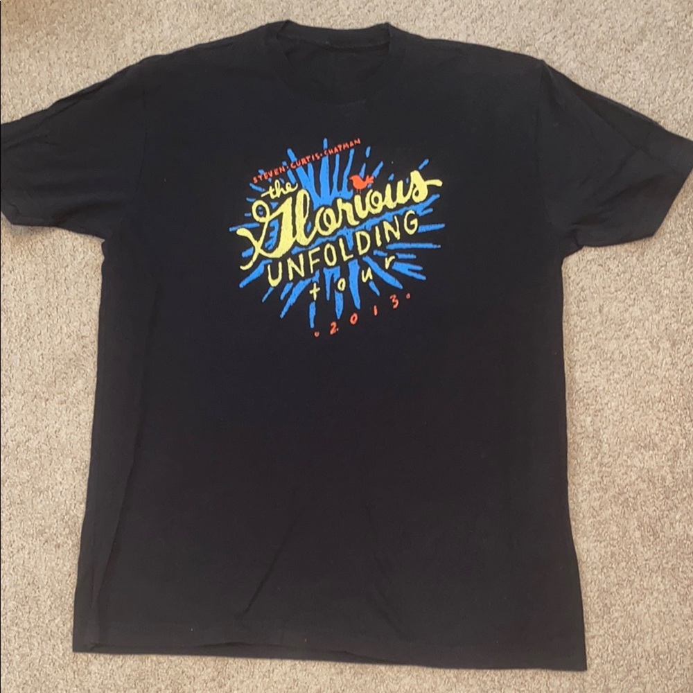 Steven Curtis Chapman Black Graphic T-Shirt